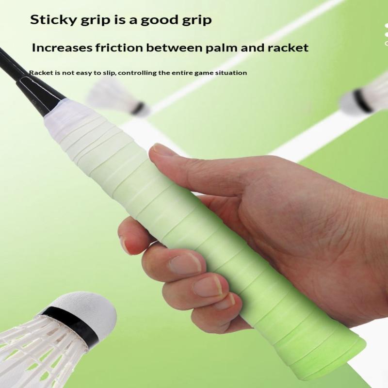 Badminton Grip Tape - شريط تثبيت مضرب رياضي متدرج الألوان،