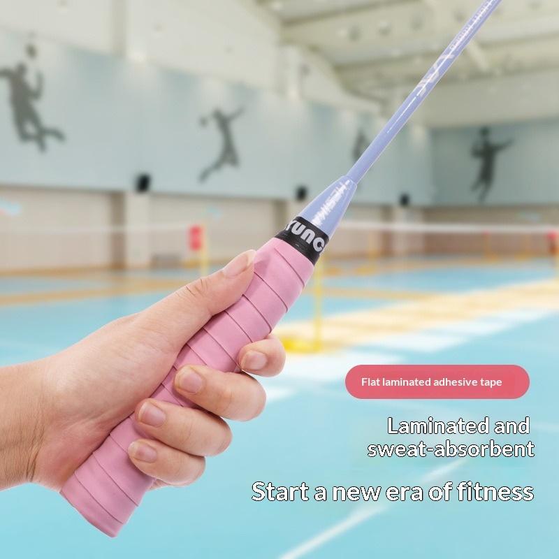 5/10 قطع من شريط ماص للعرق لمض - مراجعة Badminton Grip Tape وسعره