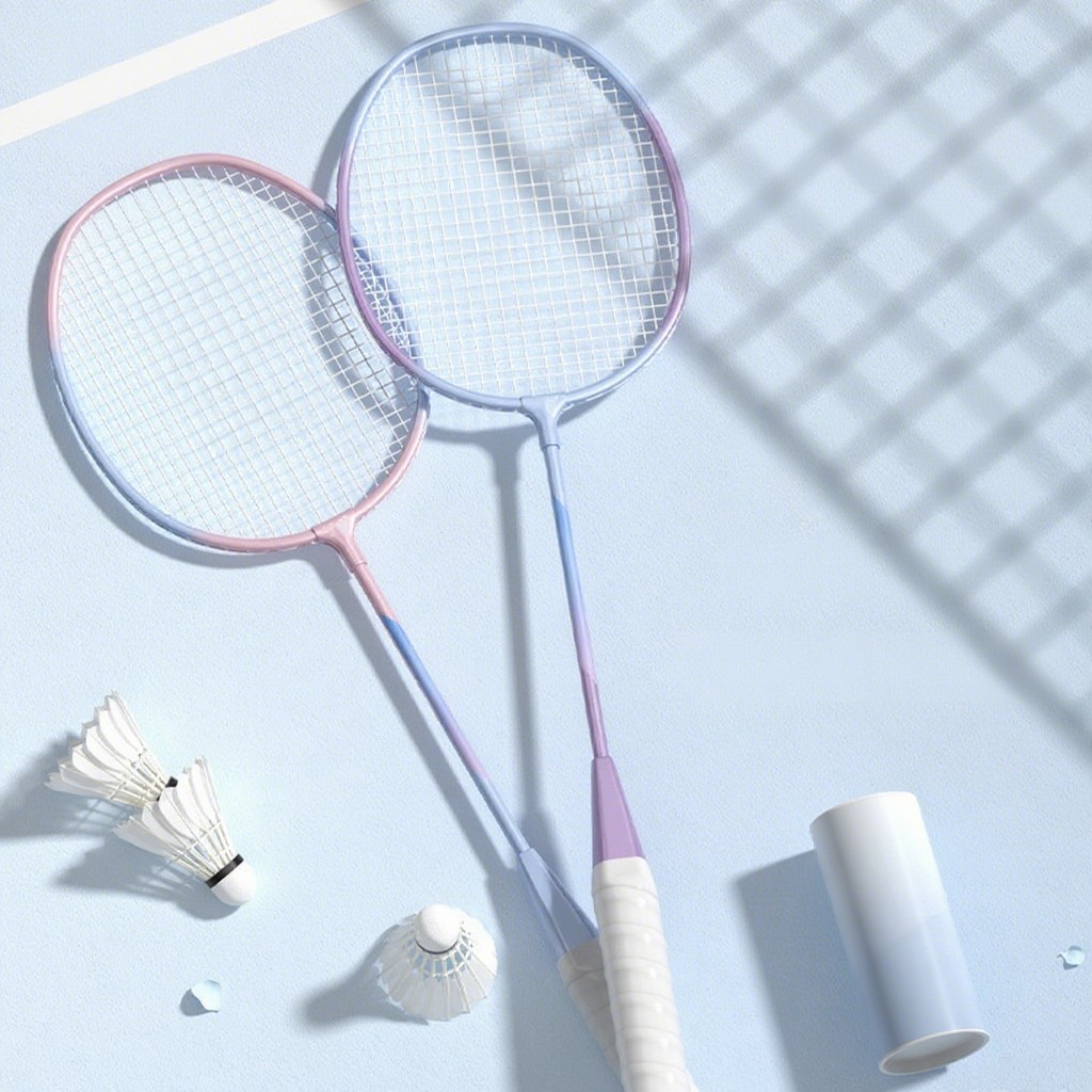 مضرب بادمنتون بإطار ألومنيوم م - مراجعة Badminton Background وسعره