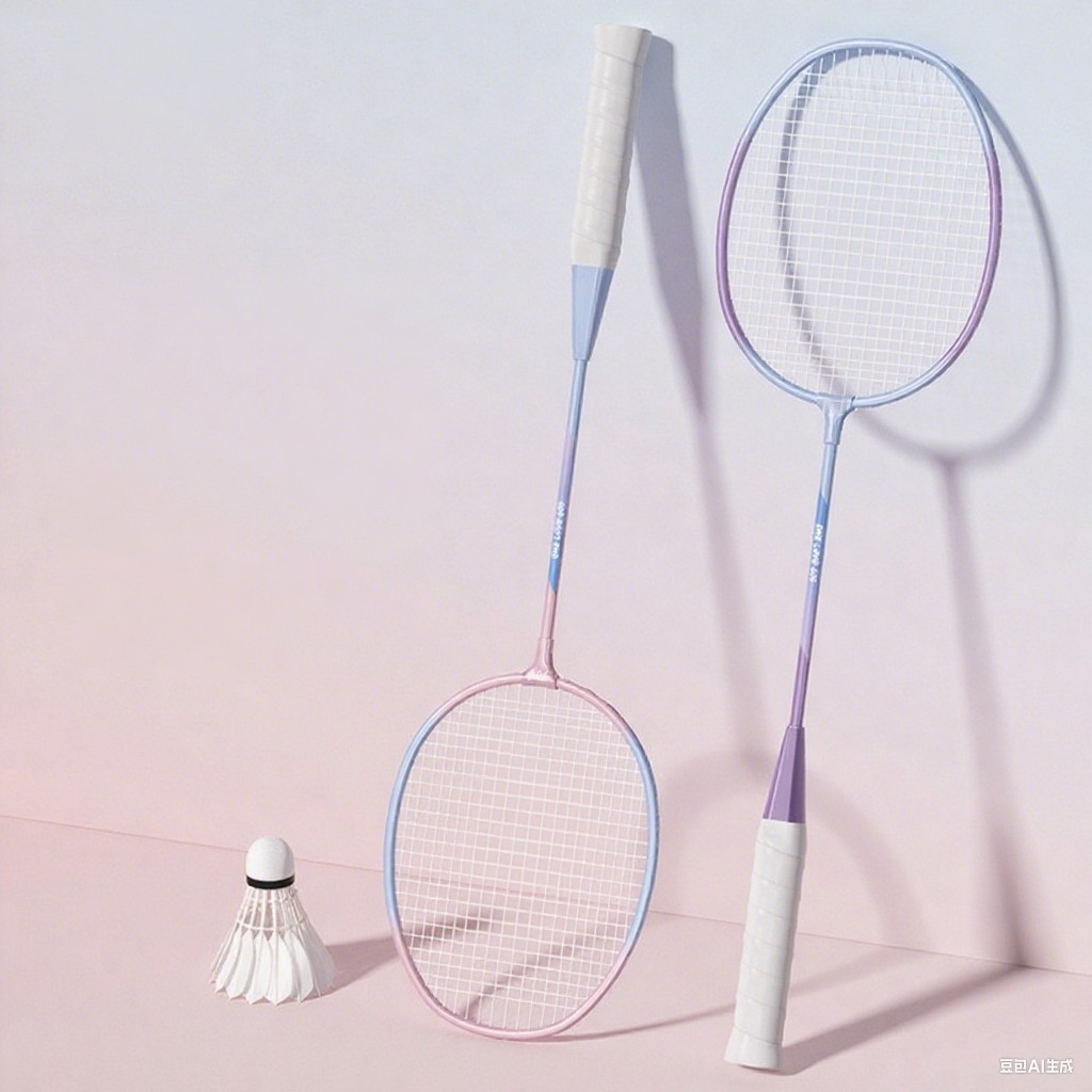 مضرب بادمنتون بإطار ألومنيوم م - مراجعة Badminton Background وسعره