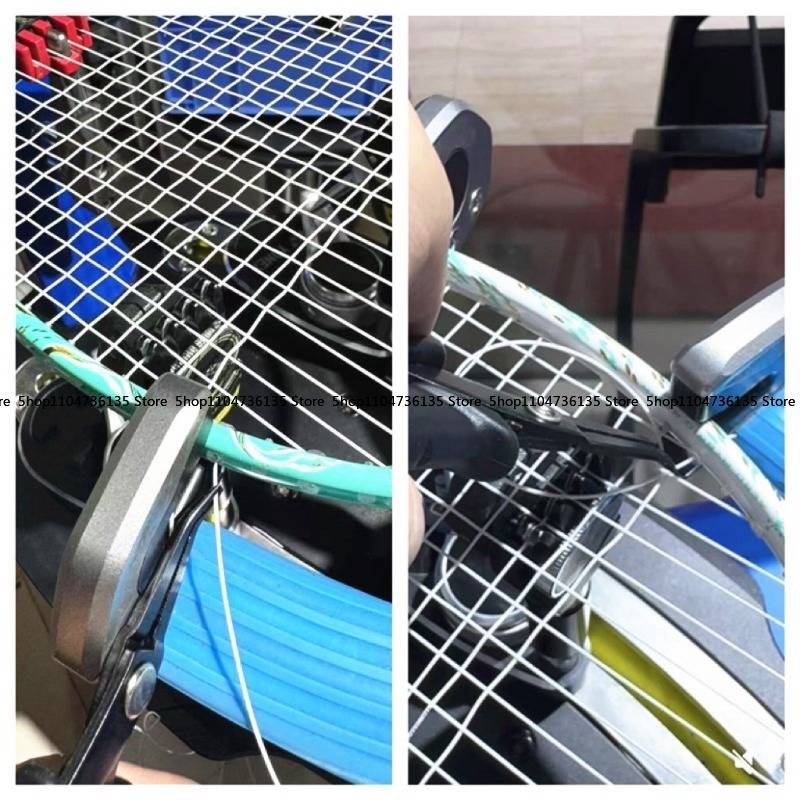 مضرب تنس الريشة، أداة تثبيت خي - مراجعة Badminton Court وسعره