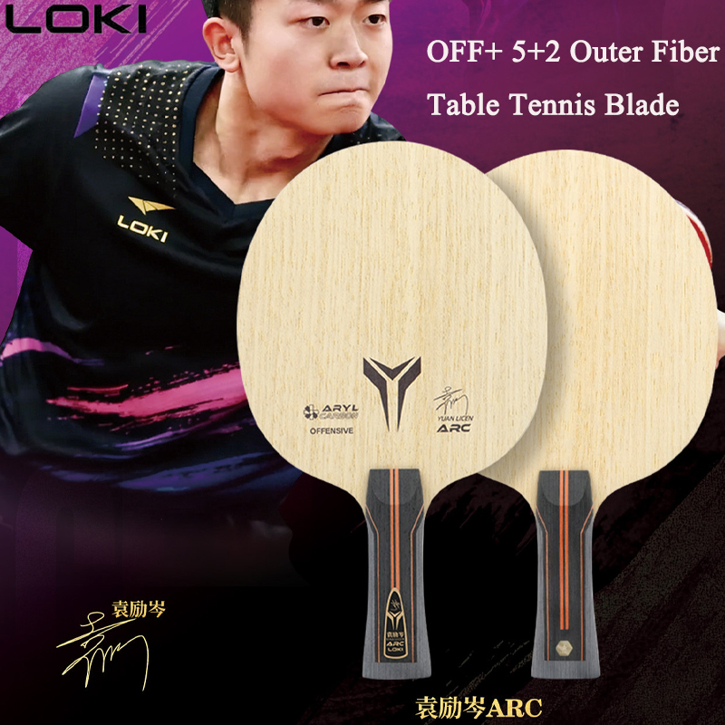 مضرب تنس الطاولة LOKI Yuan Lic - مراجعة Badminton Background وسعره